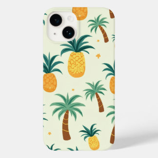 ananas & arbre motif design iphone14 coques