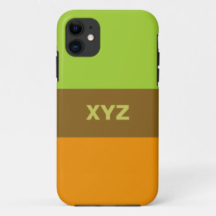 Bandes à trois couleurs coques personnalisés