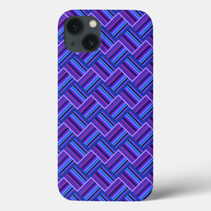 Case-Mate iPhone cas mit blauen und lila Streifen Hülle