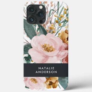 Case-Mate iPhone Case Aquarelle moderne florale et feuillage élégant