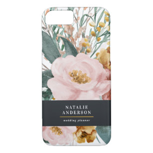 Case-Mate iPhone Case Aquarelle moderne florale et feuillage élégant