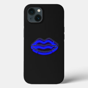 Case-Mate iPhone Case Art numérique moderne   Lèvres lumineuses murales 
