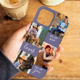 Case-Mate iPhone Case Custom 4 Photo All of Me Loves All You Purple