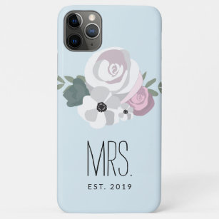 Case-Mate iPhone Case Mme Mariage d'illustration de fleurs de l'année ét