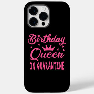 Coque Pour Pour iPhone 14 Pro Max Reine d'anniversaire en quarantaine