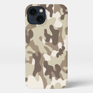 Case-Mate iPhone Case White and Brown Tarnung Hülle