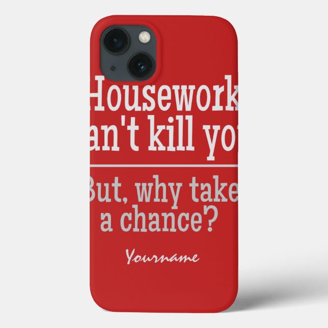 Case-Mate iPhone COQUES personnalisés HOUSEWORK (Verso)