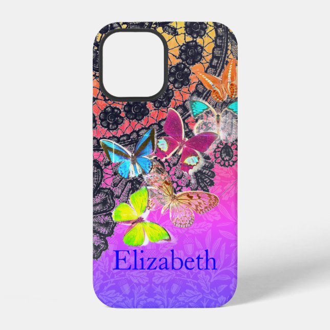 CASE-MATE IPHONE FALL INDIVIDUELLE NAME RAINBOW FA 12 HÜLLE (Rückseite)