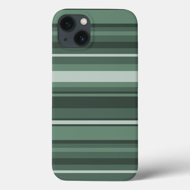 Case-Mate iPhone Gehäuse mit grünen Streifen Hülle (Rückseite)