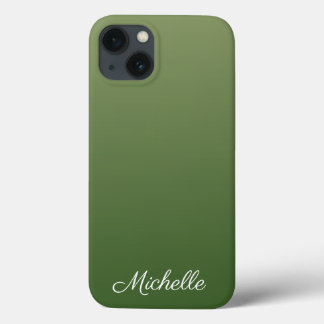Case-Mate-iPhone-Gehäuse mit personalisiertem Grün Case-Mate iPhone Hülle