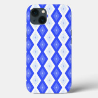 Case-Mate iPhone Gehäuse mit Royal Blue Diamond