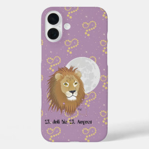 iPhone 16 Plus Lion 23 juillet au 22 août Coques pour Apple iPhon