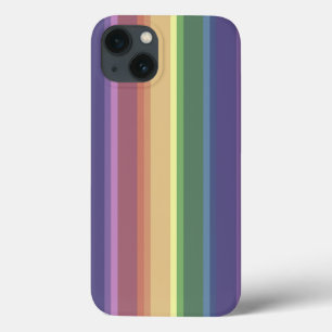 Case-Mate-iPhone mit abgeschrägten Regenbogenstrei Case-Mate iPhone Hülle