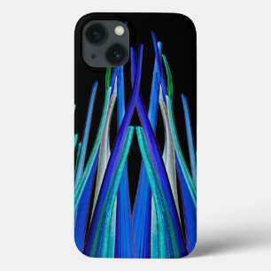 Case-Mate iPhone mit blauen Splitter Hülle