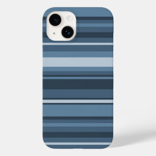 Case-Mate iPhone mit graublauen Streifen 14 Hülle