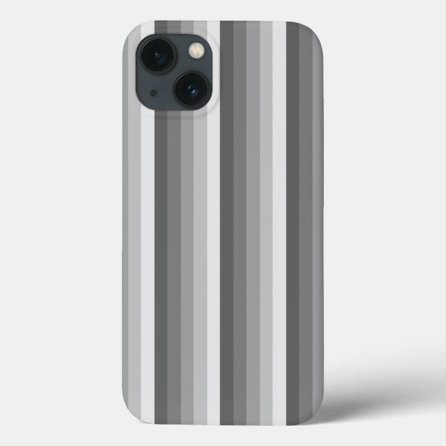 Case-Mate iPhone mit grauem Schattenstreifen Hülle (Rückseite)