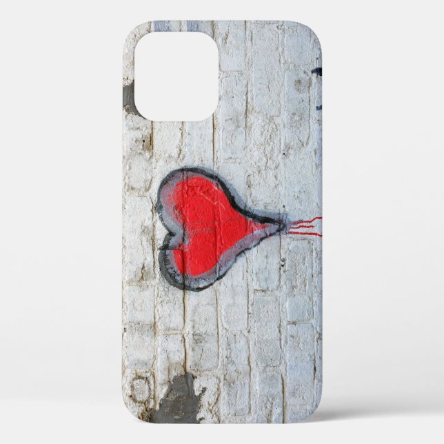 Case-Mate iPhone mit rotem Graffiti Hülle (Rückseite)