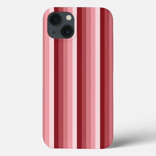 Case-Mate-iPhone mit rotem Schattenstreifen Case-Mate iPhone Hülle (Rückseite)