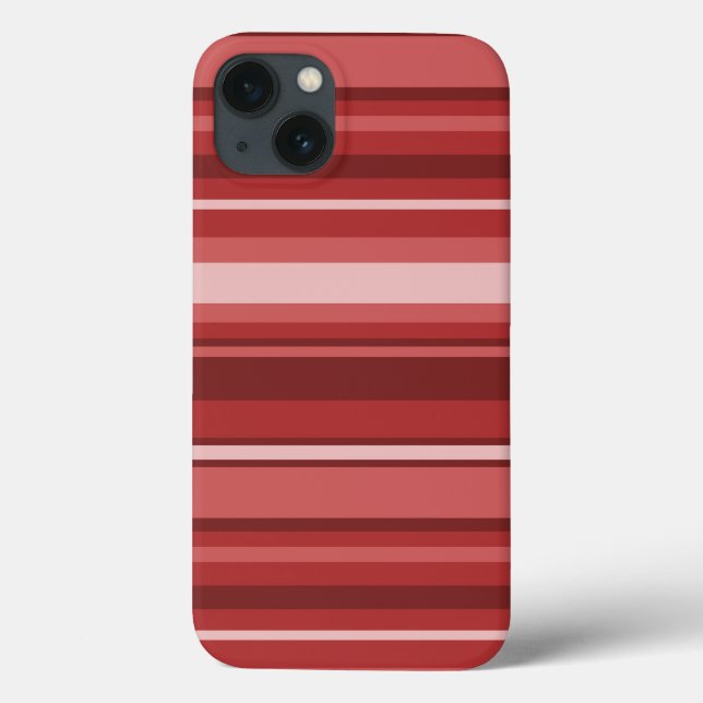 Case-Mate iPhone mit roten Streifen Hülle (Rückseite)
