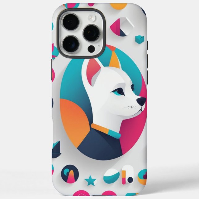 Case-Mate-Phone Case, Apple iPhone 16 Pro Max, Bar Max Hülle (Rückseite)