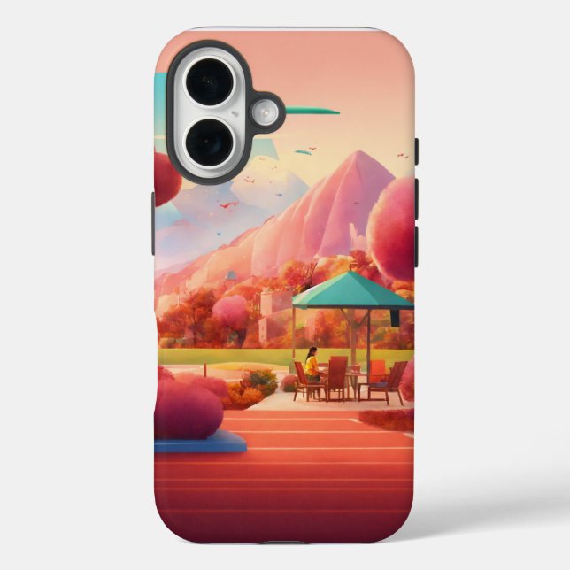 Case-Mate-Phone Case, Apple iPhone 16, Tough 16 Hülle (Rückseite)