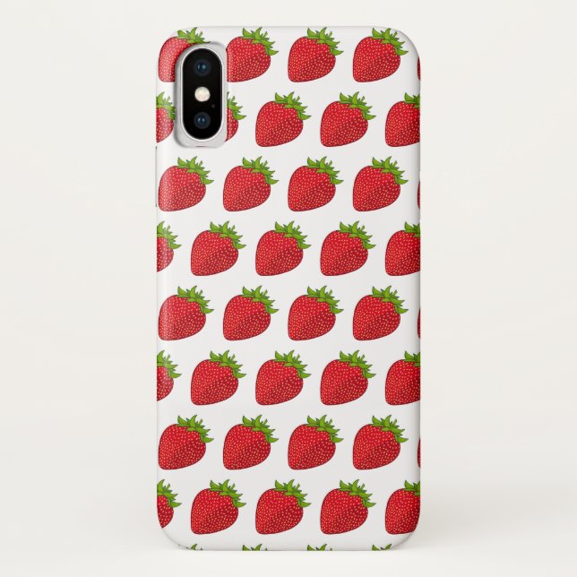 Case-Mate Pour iPhone Coque du Club des fraises (Dos)