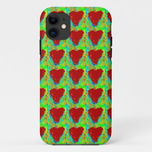 Case-Mate Pour iPhone coque motif des coeurs rouges