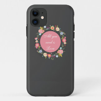 Case-Mate Pour iPhone Tout que vous avez besoin est amour, et ce coque