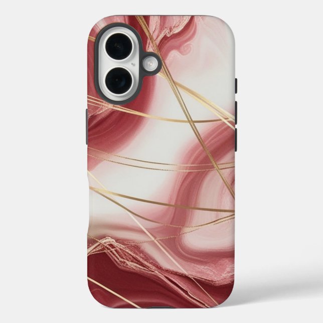 Case-Mate Tough Apple iPhone 16 Fall mit Baby-Butt iPhone 16 Hülle (Rückseite)