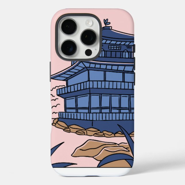 Case-Mate Tough Apple wird zu iPhone 16 Pro Hülle (Rückseite)