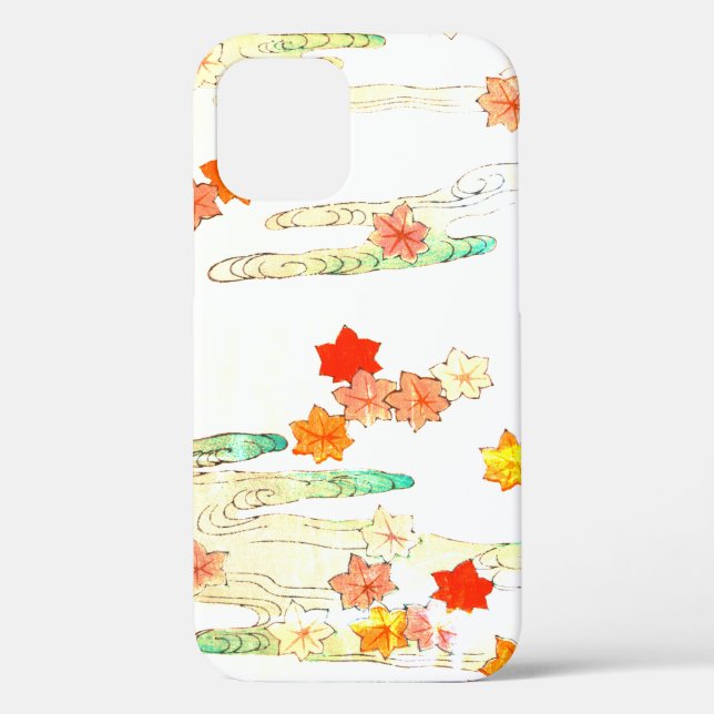 CASEMATE IPHONE 12 FALL RED BLUME JAPANESE DRUCKEN Case-Mate iPhone HÜLLE (Rückseite)