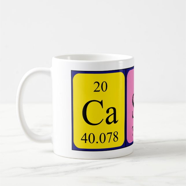 Casen Periodenname Tasse (Links)