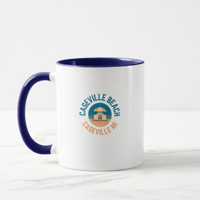 Caseville Beach Caseville Michigan Coffee Mug (Gauche)