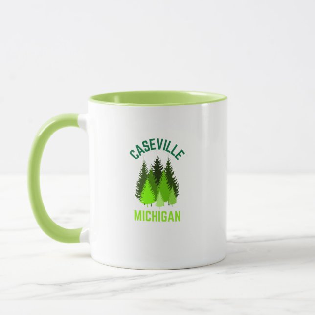 Caseville Michigan Hometown Coffee Mug (Gauche)