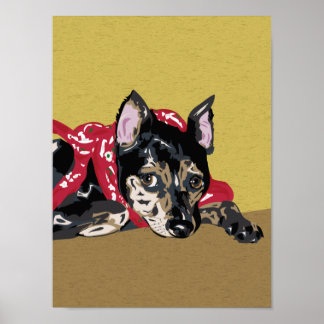 Casey Canvas Print Poster