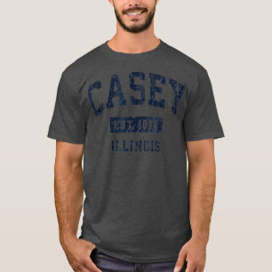 Casey Illinois IL Vintag Athletic Sports Design T-Shirt