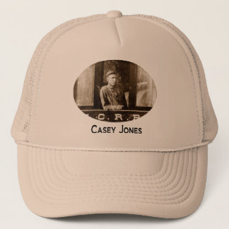 Casey Jones Zug-Hut Truckerkappe