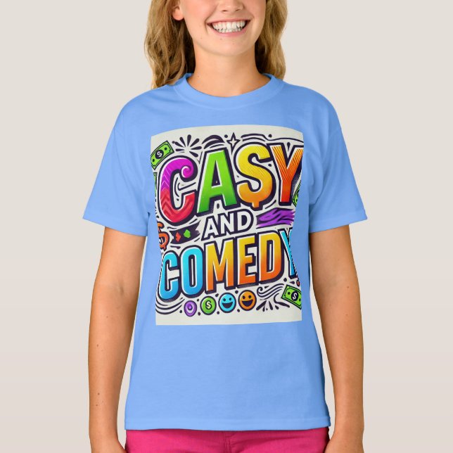 Cash and Comedy (T-Shirt) T-Shirt (Vorderseite)