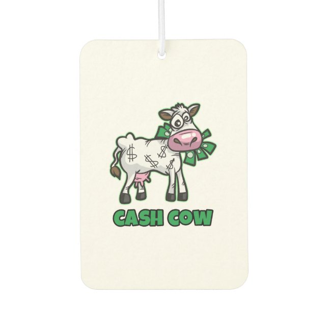 Cash Cow Autolufterfrischer (Vorderseite)