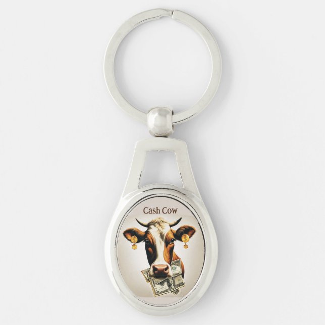 Cash Cow Schlüsselanhänger (Vorderseite)