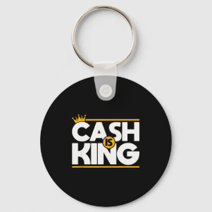 Cash Is King Cash Flow Unternehmer Weihnachtsgebur Schlüsselanhänger