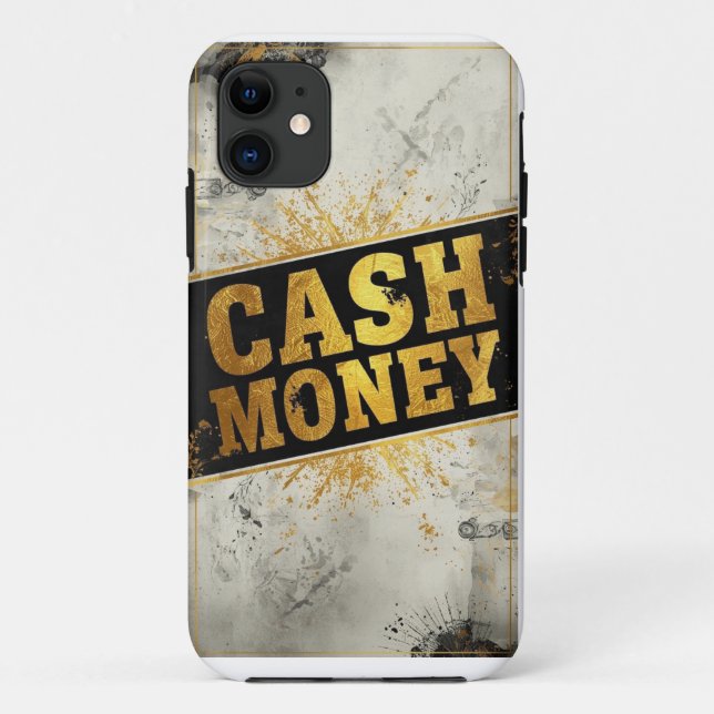 Cash Money Gold Splash Coque mobile (Dos)