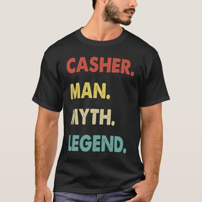 Casher Man Myth Legend  1 T-Shirt (Vorderseite)