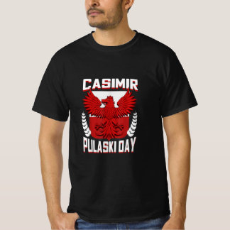 Casimir Pulaski Tag Polnisch T-Shirt