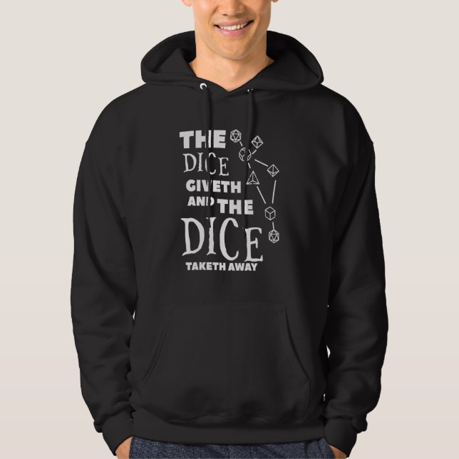 Casino Cards Poker Player Gambling Hoodie (Vorderseite)