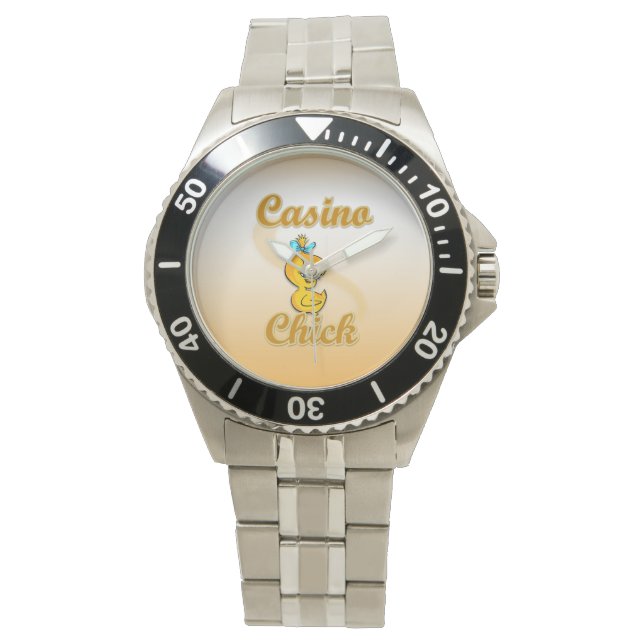 Casino Chick Armbanduhr (Vorderseite)