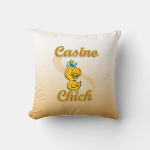 Casino Chick Kissen