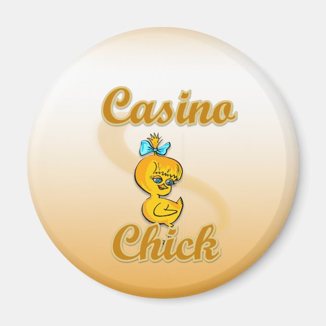 Casino Chick Magnet (Vorne)
