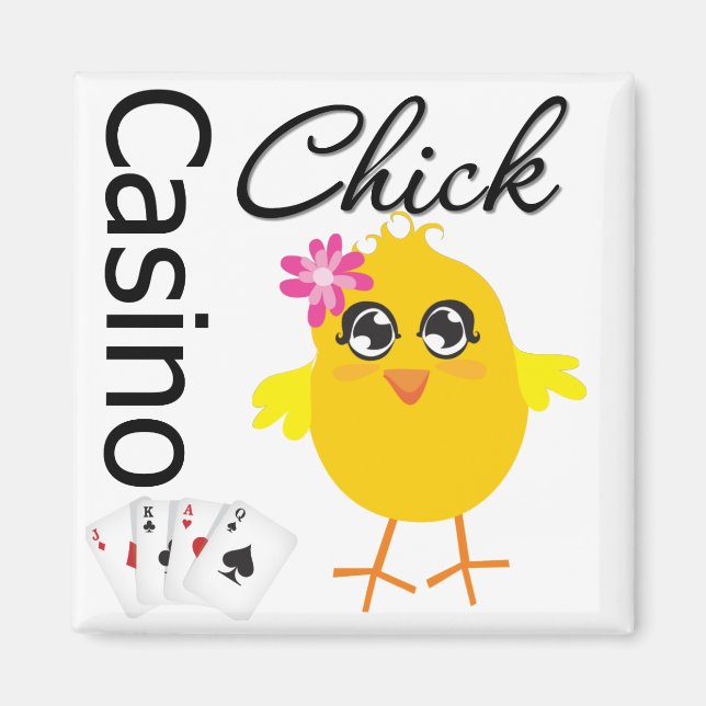 Casino Chick Magnet (Vorne)