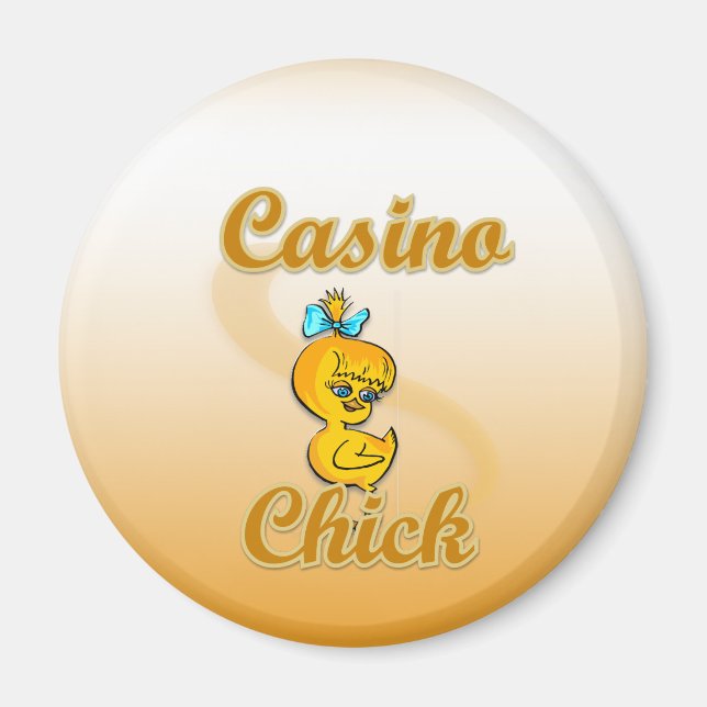 Casino Chick Magnet (Vorne)
